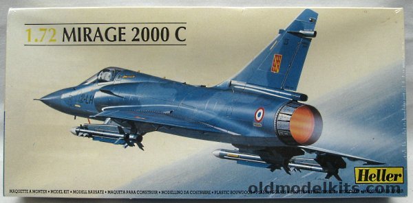 Heller 1/72 Mirage 2000C, 80303 plastic model kit